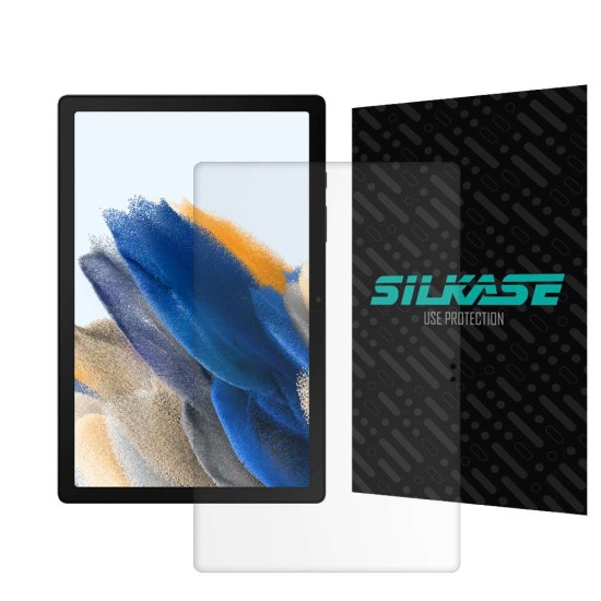 Set 2 folii mate SILKASE pentru Samsung Galaxy Tab A8 10.5", protectie tableta, silicon (Folie Silicon Tableta Mata, T0221) by www.silkase.ro