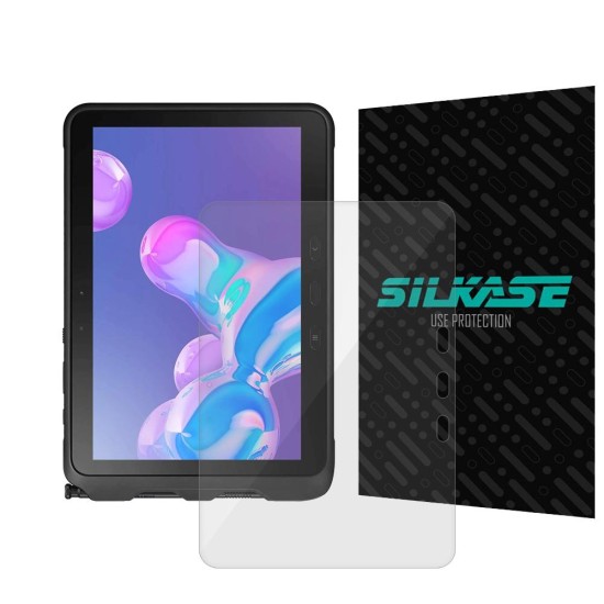 Folie SILKASE pentru Samsung Galaxy Tab Active4 Pro Enterprise Edition, protectie ecran, silicon regenerabil (Folie Silicon Tableta, T0252) by www.silkase.ro